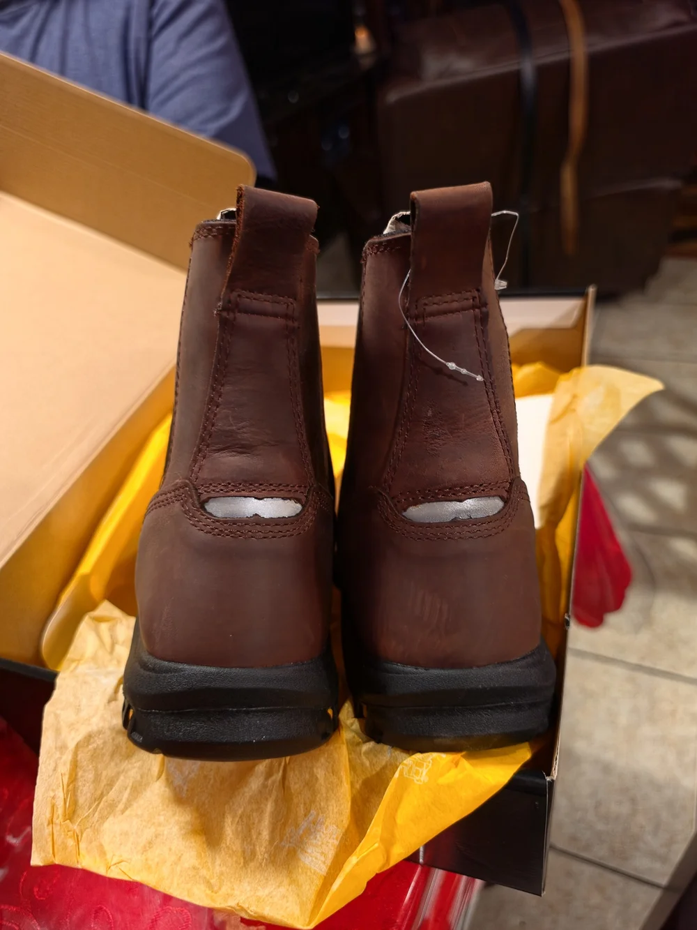 Caterpillar CAT Wheelbase Soft Toe Work Boots – Men’s Size 10